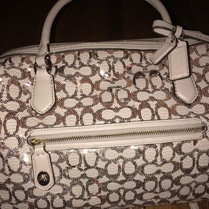Authentic & Vintage Sequin Coach Bag